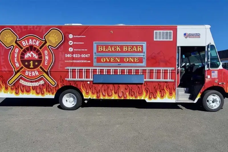Black Bear Oven One food truck