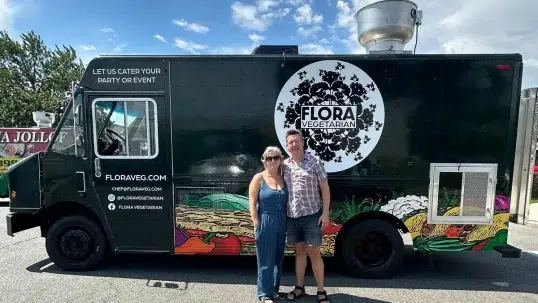 Flora Vegetarian food truck