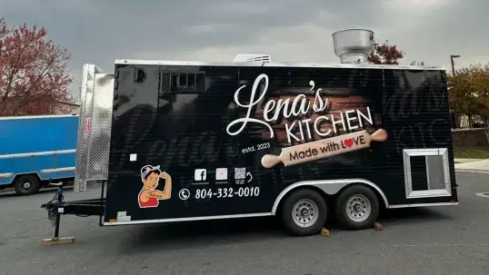 Lena's Kitchen food trailer