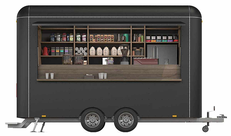 14ft food trailer example image