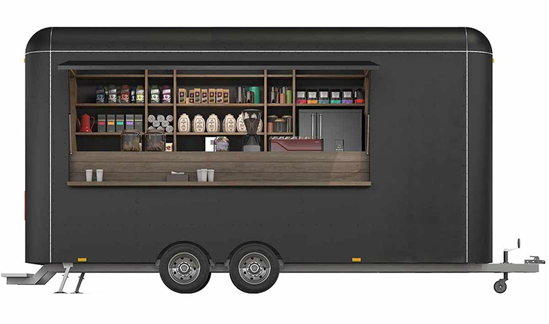 18ft food trailer example
