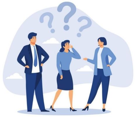 3 people unsure of what to choose